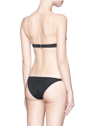Back View - Click To Enlarge - SOLID & STRIPED - The Morgan Bottom' stripe bikini bottoms