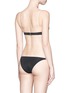 Back View - Click To Enlarge - SOLID & STRIPED - 'The Morgan' solid triangle bikini top