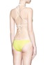 Back View - Click To Enlarge - SOLID & STRIPED - 'The Lily' solid bikini tie bottoms
