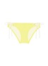 Main View - Click To Enlarge - SOLID & STRIPED - 'The Lily' solid bikini tie bottoms