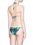 Back View - Click To Enlarge - VIX - 'Rumis Ripple' ikat print triangle bikini top