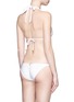 Back View - Click To Enlarge - VIX - 'Paula' bead knot triangle bikini top