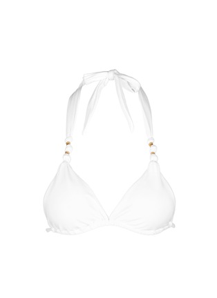 Main View - Click To Enlarge - VIX - 'Paula' bead knot triangle bikini top