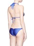 Back View - Click To Enlarge - VIX - 'Paula' bead knot triangle bikini top