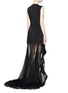 Back View - Click To Enlarge - ESTEBAN CORTAZAR - 'Portefeuille' chiffon ruffle cady gown