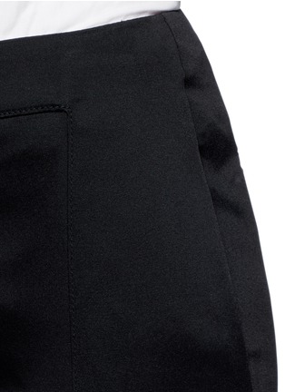 Detail View - Click To Enlarge - ESTEBAN CORTAZAR - Tailored slim flare cady pants