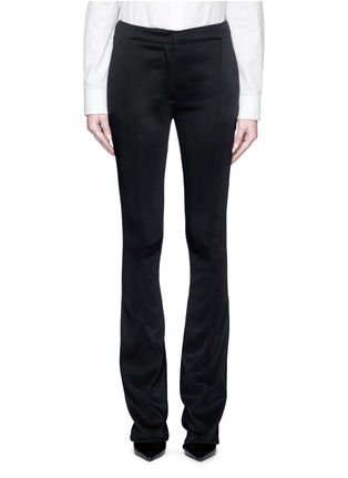 Main View - Click To Enlarge - ESTEBAN CORTAZAR - Tailored slim flare cady pants