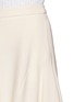 Detail View - Click To Enlarge - STELLA MCCARTNEY - Asymmetric hem wool crepe skirt