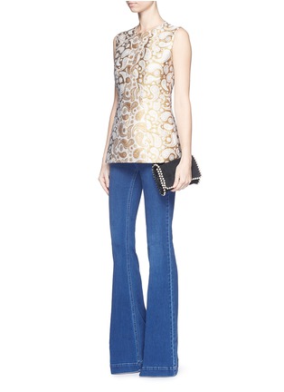 Figure View - Click To Enlarge - STELLA MCCARTNEY - '70's Flare' slim stretch jeans