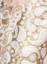 Detail View - Click To Enlarge - STELLA MCCARTNEY - 'Annie' metallic paisley jacquard cotton-linen top