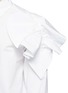 Detail View - Click To Enlarge - MSGM - Petal appliqué cotton poplin shirt