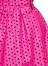 Detail View - Click To Enlarge - MSGM - Lasercut floral fleece wool felt skirt