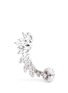 Back View - Click To Enlarge - CZ BY KENNETH JAY LANE - Marquise cut cubic zirconia crescent ear cuffs