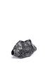 Front View - Click To Enlarge - ALEXANDER MCQUEEN - 'De Manta' diamond print clutch