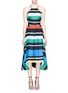 Main View - Click To Enlarge - 72723 - 'Valencia' stripe crepe dress