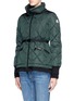 Front View - Click To Enlarge - MONCLER - 'Maintenon' diamond quilted down jacket
