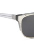 Detail View - Click To Enlarge - KRIS VAN ASSCHE - x Linda Farrow oversize wire D-frame sunglasses