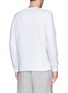 Back View - Click To Enlarge - MAISON KITSUNÉ - Fox embroidery cotton sweatshirt