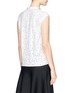 Back View - Click To Enlarge - LANVIN - Guipure lace blouse