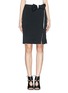 Main View - Click To Enlarge - LANVIN - Contrast bow straight skirt