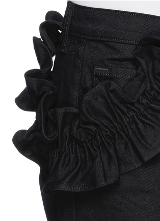 Detail View - Click To Enlarge - J BRAND X SIMONE ROCHA - 'Jake' pocket ruffle jeans