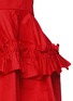 Detail View - Click To Enlarge - J BRAND X SIMONE ROCHA - Ruffle tier cotton twill dress