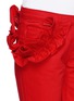 Detail View - Click To Enlarge - J BRAND X SIMONE ROCHA - 'Jake' pocket ruffle jeans