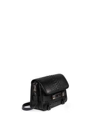 Figure View - Click To Enlarge - PROENZA SCHOULER - PS11 Classic python leather bag