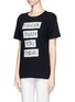 Front View - Click To Enlarge - EACH X OTHER - x Robert Montgomery graphic text T-shirt