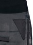 Detail View - Click To Enlarge - HELMUT LANG - 'Hexa' Burn Out Skirt