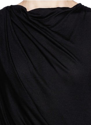 Detail View - Click To Enlarge - HELMUT LANG - Open back drape top