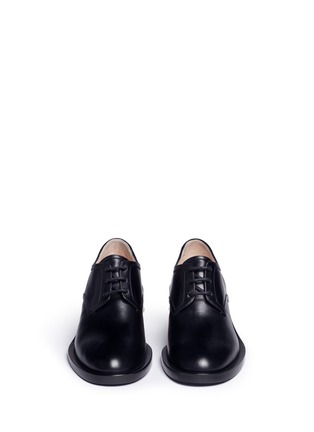 Front View - Click To Enlarge - NICHOLAS KIRKWOOD - 'Casati Pearl' leather Derbies