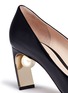 Detail View - Click To Enlarge - NICHOLAS KIRKWOOD - 'Maeva' faux pearl heel leather pumps