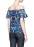 Back View - Click To Enlarge - ALICE & OLIVIA - 'Maxie' guipure lace off-shoulder blouse