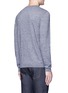 Back View - Click To Enlarge - TOPMAN - Salt And Pepper' cotton sweater