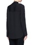 Back View - Click To Enlarge - THEORY - 'Brilivna' convertible button shoulder silk top
