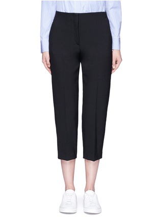 Main View - Click To Enlarge - THEORY - 'Athewin' cropped high waist pants