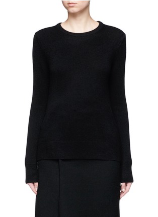 Main View - Click To Enlarge - THEORY - 'Salomina' tie back cashmere sweater