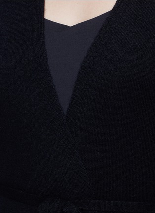 Detail View - Click To Enlarge - THEORY - 'Torina F' cashmere long cardigan