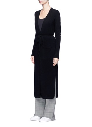 Front View - Click To Enlarge - THEORY - 'Torina F' cashmere long cardigan