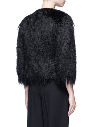 Back View - Click To Enlarge - THEORY - 'Elastana 2' faux fur coat