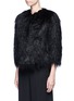 Front View - Click To Enlarge - THEORY - 'Elastana 2' faux fur coat