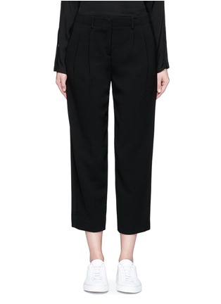 Main View - Click To Enlarge - THEORY - 'Straconi' cropped crepe pants