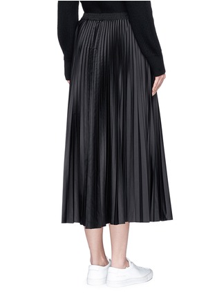 Back View - Click To Enlarge - THEORY - 'Dorothea' pleated skirt