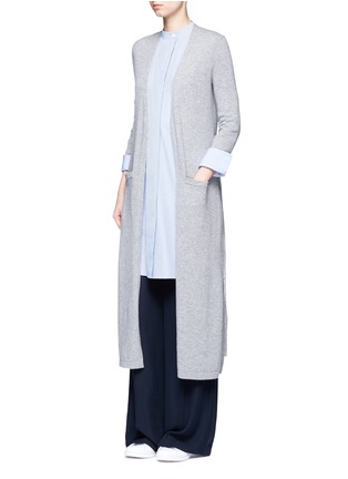Figure View - Click To Enlarge - THEORY - 'Torina F' cashmere long cardigan