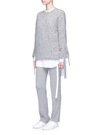 Figure View - Click To Enlarge - THEORY - 'Goshun' cashmere blend knit pants