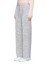 Front View - Click To Enlarge - THEORY - 'Adamaris R' tweed wide leg pants
