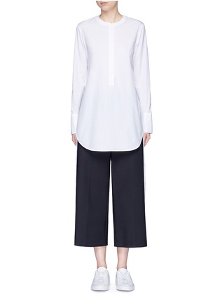 Main View - Click To Enlarge - THEORY - 'Maraseille' cotton tunic shirt
