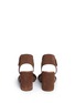 Back View - Click To Enlarge - PEDRO GARCIA  - 'Yenta' leather and suede sandals