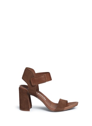 Main View - Click To Enlarge - PEDRO GARCIA  - 'Yenta' leather and suede sandals